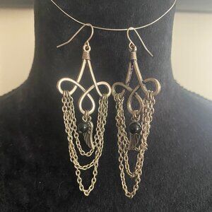Celtic Knot dangle earrings